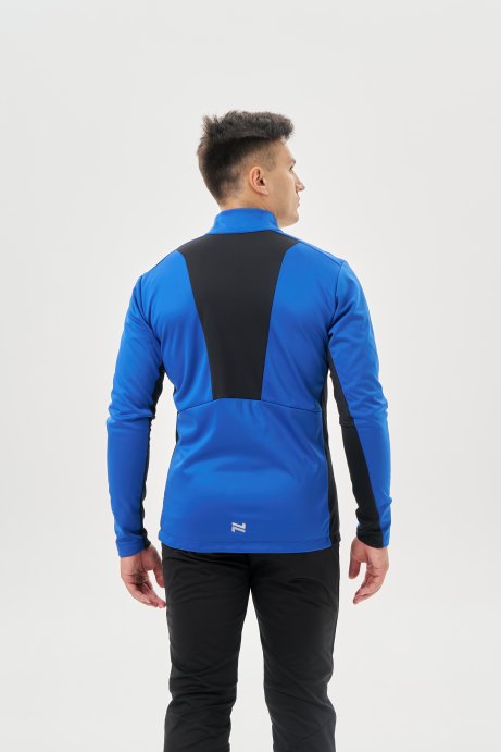 Тренировочная куртка Nordski Advance White/True Blue/Black NSM641385