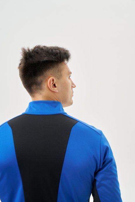 Тренировочная куртка Nordski Advance White/True Blue/Black NSM641385