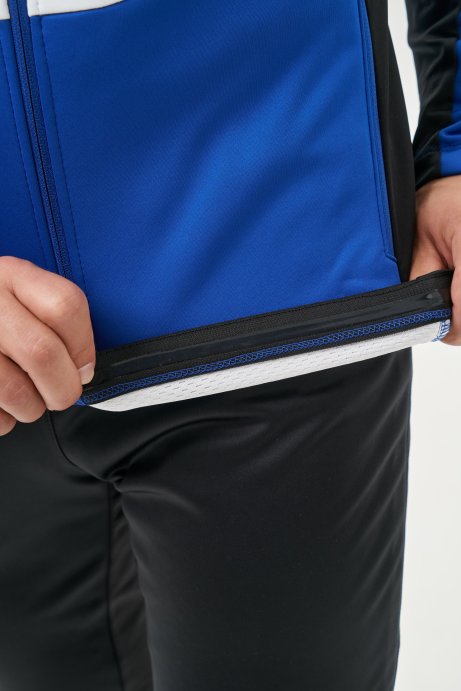 Тренировочная куртка Nordski Advance White/True Blue/Black NSM641385