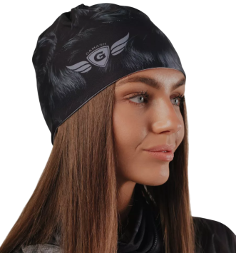 Шапочка outdoor Gamash с отверстием хвоста (Волк), M