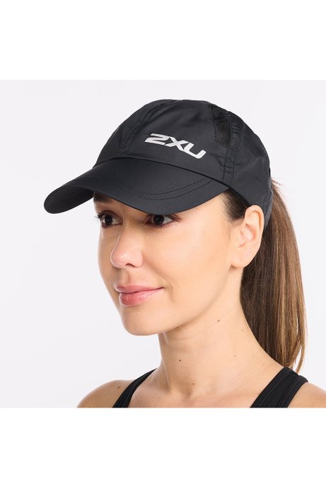 Кепка 2XU Run Cap черная в Мурманске