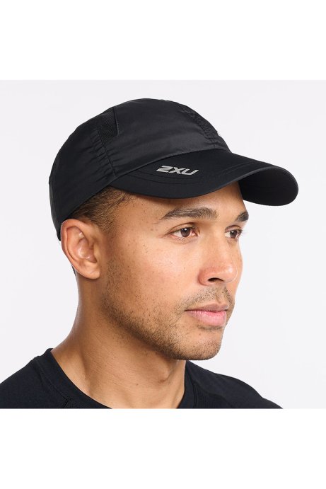 Кепка 2XU Run Cap черная в Мурманске