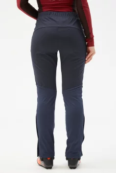 Брюки разминочные Bivium "Классик" жен. синий_белый