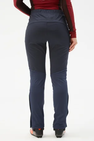 Брюки разминочные Bivium "Классик" жен. синий_белый