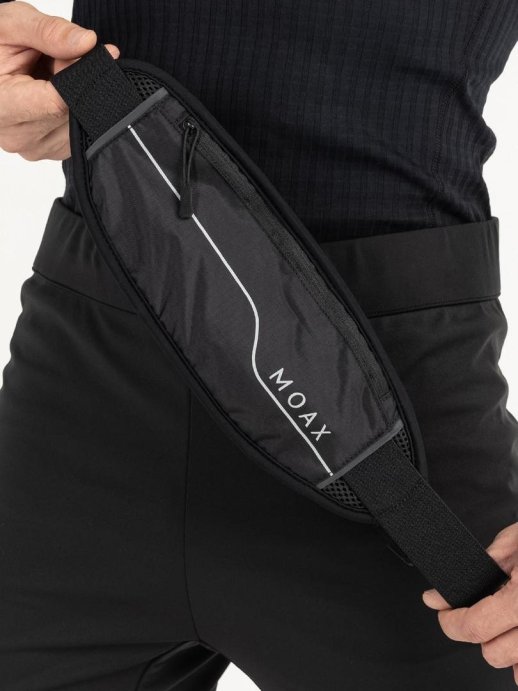 Сумка поясная для бега MOAX Waist Run R201/10000 черный