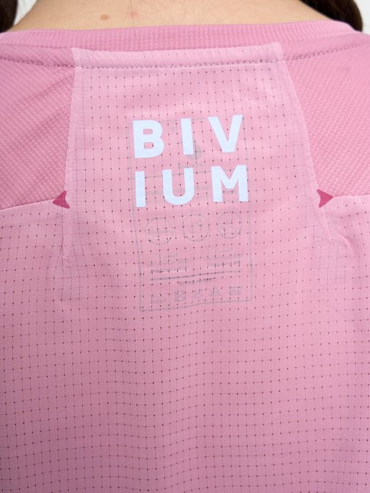 Футболка Bivium &quot;Тайм&quot; жен. розов.