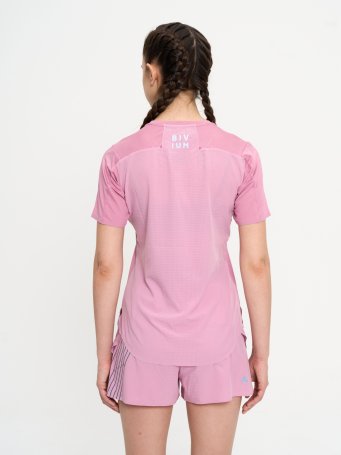 Футболка Bivium &quot;Тайм&quot; жен. розов.