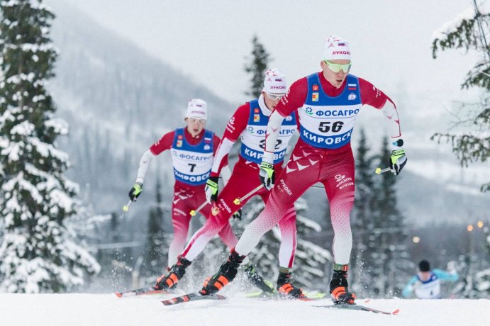 Комбинезон гоночный Bivium ФЛГР Спринт муж. белый_красный