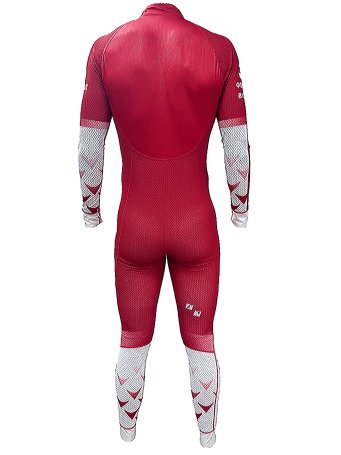 Комбинезон гоночный Bivium ФЛГР Спринт муж. белый_красный