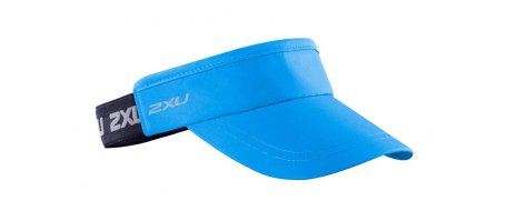 Козырек для бега 2XU комбинированный DIB/BLK Синий/Черный OSFA UQ2399f