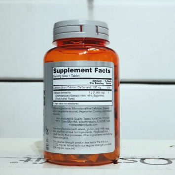 Трибулус / Tribulus 1000mg NOW 180таб.