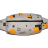 Сумка Enklepp Marathon Waist Bag (geometry gray-2)
