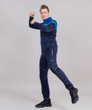 Костюм разминочный Nordski Drive Blueberry/Blue NSM805021/NSM305021