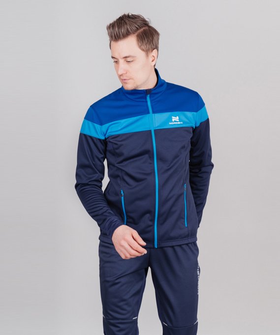 Костюм разминочный Nordski Drive Blueberry/Blue NSM805021/NSM305021 в Твери