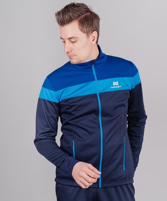 Костюм разминочный Nordski Drive Blueberry/Blue NSM805021/NSM305021 в Твери