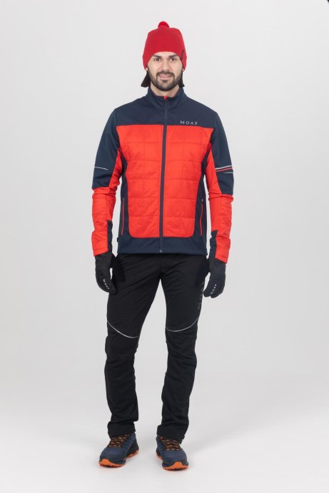 Куртка MOAX NAVADO HYBRID муж. SW222321/91401 огненно-красный