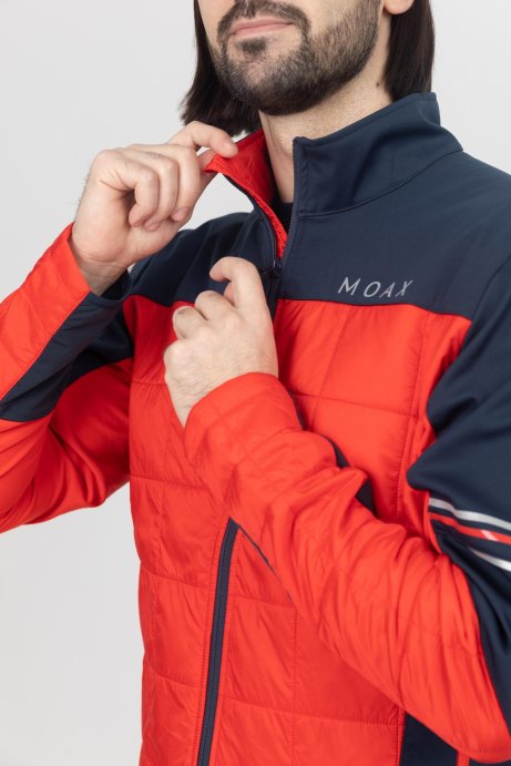 Куртка MOAX NAVADO HYBRID муж. SW222321/91401 огненно-красный