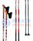ЛЫЖНЫЕ ПАЛКИ SKI TIME SPORT 100% Fast Clip (тип Triac) Carbon Red/Black