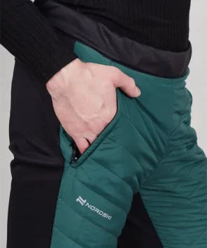 Брюки Nordski Hybrid Warm Alpine Green/Black NSM995420