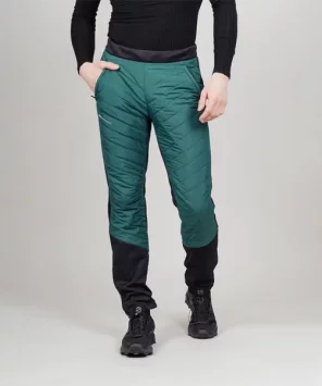 Брюки Nordski Hybrid Warm Alpine Green/Black NSM995420