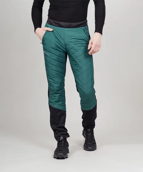 Брюки Nordski Hybrid Warm Alpine Green/Black NSM995420