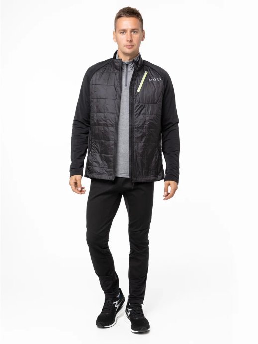 Костюм разминочный MOAX Tauri Stretch муж. MX2349/10000_SW29001/10000 чёрный в Санкт-Петербурге