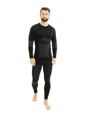 Комплект термобелья VIKING Dante Man Set Black/Grey