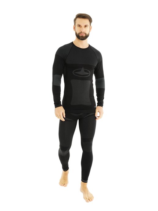 Комплект термобелья VIKING Dante Man Set Black/Grey