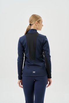 Тренировочная куртка Nordski Advance White/Pink/Blueberry W NSW645384