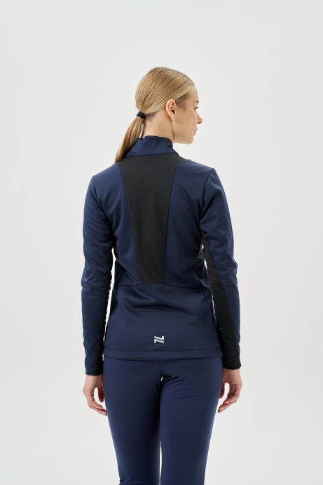 Тренировочная куртка Nordski Advance White/Pink/Blueberry W NSW645384