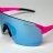 Очки NEON LEGKOV SKY AIR crystal pink mirror white (2 линзы)