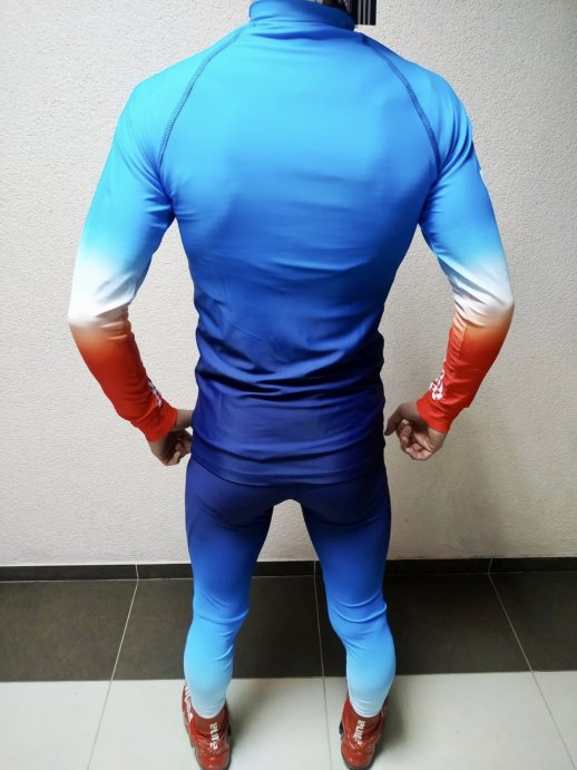 ГОНОЧНЫЙ КОСТЮМ РОССИЯ "триколор" 2020 в Мурманске