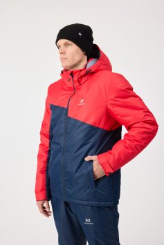 Утепленная куртка Nordski Active Red/Dark Navy NSM346905