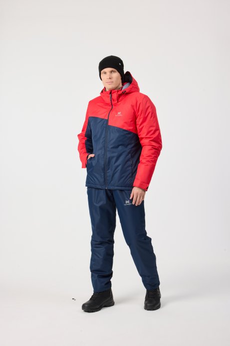 Утепленная куртка Nordski Active Red/Dark Navy NSM346905