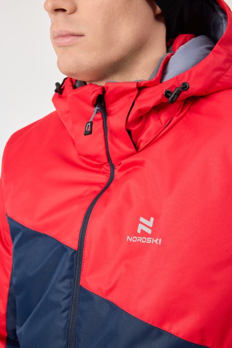 Утепленная куртка Nordski Active Red/Dark Navy NSM346905