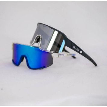 Очки 4KAAD PULSE RACE BLACK, черн. оправа, 1 доп. линза