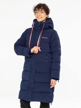 Пальто пуховое Dachstein Team жен. MX314240/72107 синий/олимп. синий