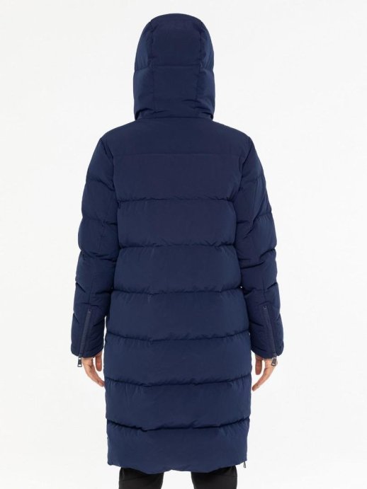 Пальто пуховое Dachstein Team жен. MX314240/72107 синий/олимп. синий