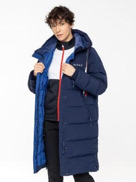 Пальто пуховое Dachstein Team жен. MX314240/72107 синий/олимп. синий
