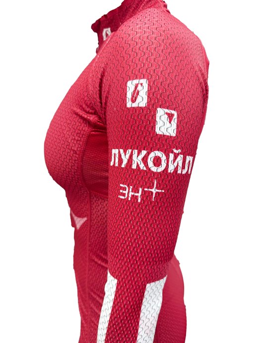 Комбинезон гоночный Bivium ФЛГР Спринт жен. белый_красный