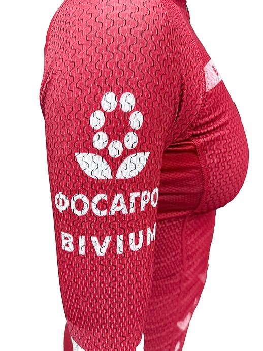 Комбинезон гоночный Bivium ФЛГР Спринт жен. белый_красный