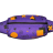 Сумка Enklepp Marathon Waist Bag (geometry purple-2)