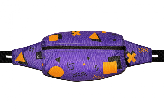 Сумка Enklepp Marathon Waist Bag (geometry purple-2) в Твери