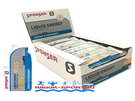 Гель Ликвид Энерджи Плюс/ liquid Energy Sponser 35гр.*40 штук