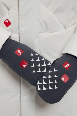 Варежки BIVIUM Thermo графитовый