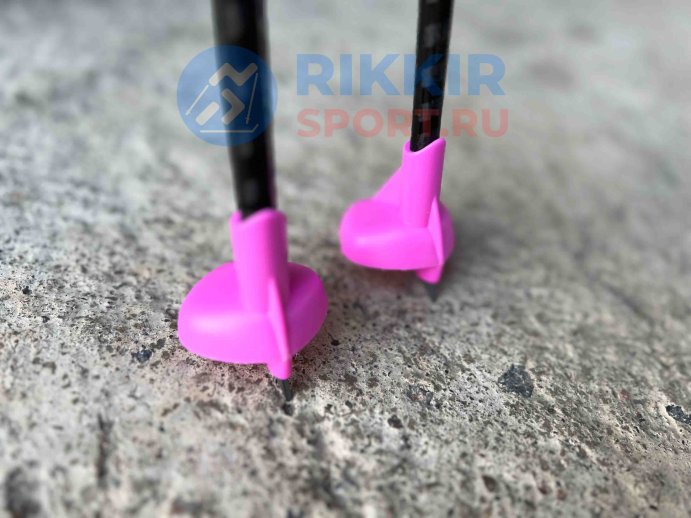 ЛЫЖНЫЕ ПАЛКИ SKI TIME SPORT 100% Fast Clip (тип Triac) Carbon Pink