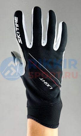 Перчатки SKI TIME Race 1.0 Race 1 Black/White G23061 черно-белый