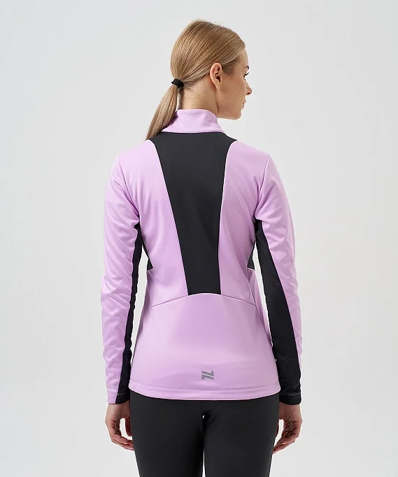 Тренировочная куртка Nordski Advance White/Orchid/Black W NSW645389