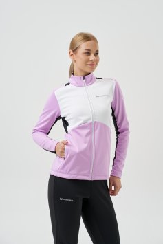 Тренировочная куртка Nordski Advance White/Orchid/Black W NSW645389