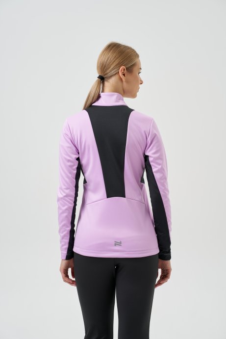 Тренировочная куртка Nordski Advance White/Orchid/Black W NSW645389